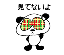 He is a panda. sticker #2140068