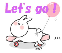 POP POP Rabbit ! (English) sticker #2140144