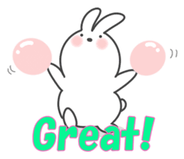 POP POP Rabbit ! (English) sticker #2140149