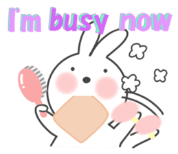POP POP Rabbit ! (English) sticker #2140165