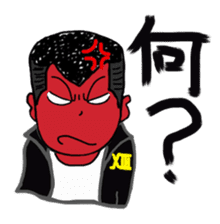 THIRTEEN JAPAN JAPANESE BAD BOY Sticker sticker #2140353