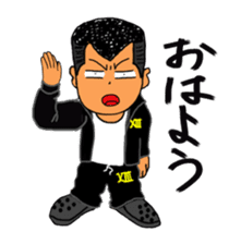 THIRTEEN JAPAN JAPANESE BAD BOY Sticker sticker #2140357