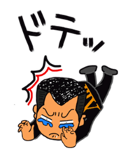 THIRTEEN JAPAN JAPANESE BAD BOY Sticker sticker #2140361