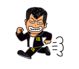 THIRTEEN JAPAN JAPANESE BAD BOY Sticker sticker #2140362