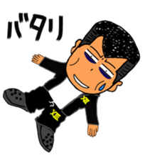 THIRTEEN JAPAN JAPANESE BAD BOY Sticker sticker #2140370