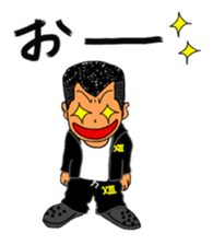 THIRTEEN JAPAN JAPANESE BAD BOY Sticker sticker #2140372