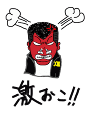THIRTEEN JAPAN JAPANESE BAD BOY Sticker sticker #2140373