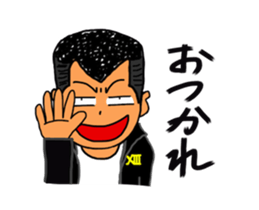 THIRTEEN JAPAN JAPANESE BAD BOY Sticker sticker #2140376