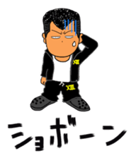 THIRTEEN JAPAN JAPANESE BAD BOY Sticker sticker #2140379