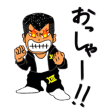 THIRTEEN JAPAN JAPANESE BAD BOY Sticker sticker #2140381