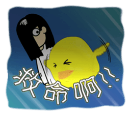 Odyssey of the Drifting Chicken sticker #2140478