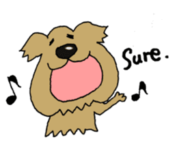 Kawaii dogs (Only English) sticker #2140713