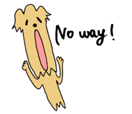 Kawaii dogs (Only English) sticker #2140717