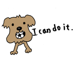 Kawaii dogs (Only English) sticker #2140726