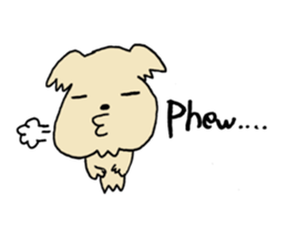 Kawaii dogs (Only English) sticker #2140738