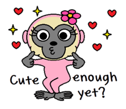 Lovely Gibbons sticker #2141025