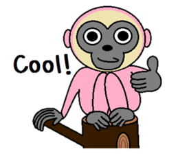 Lovely Gibbons sticker #2141029