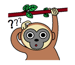 Lovely Gibbons sticker #2141032