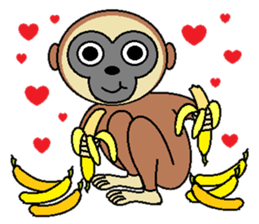 Lovely Gibbons sticker #2141033