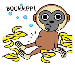 Lovely Gibbons sticker #2141035