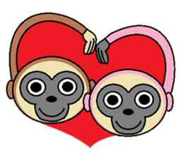 Lovely Gibbons sticker #2141042