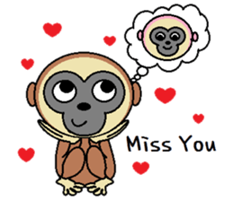 Lovely Gibbons sticker #2141047