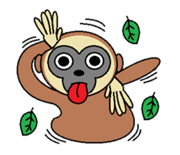 Lovely Gibbons sticker #2141048