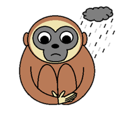 Lovely Gibbons sticker #2141052