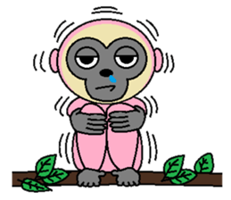 Lovely Gibbons sticker #2141056