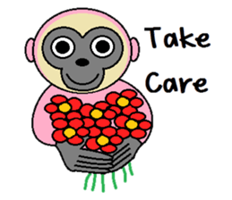 Lovely Gibbons sticker #2141060