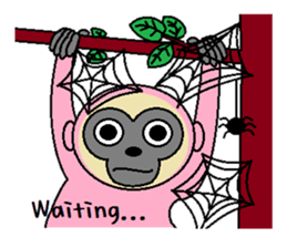 Lovely Gibbons sticker #2141061