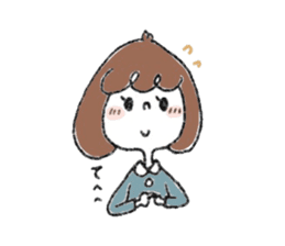 KI-MA-GU-RE girl sticker #2141466