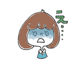 KI-MA-GU-RE girl sticker #2141473