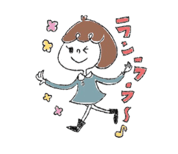 KI-MA-GU-RE girl sticker #2141488