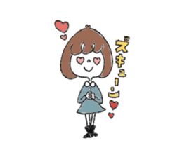 KI-MA-GU-RE girl sticker #2141489