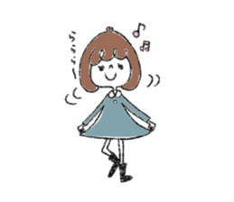 KI-MA-GU-RE girl sticker #2141490