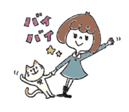 KI-MA-GU-RE girl sticker #2141492