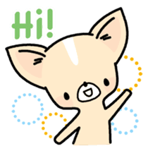 Tiny Lovely Chihuahua (English) sticker #2141904