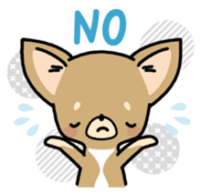 Tiny Lovely Chihuahua (English) sticker #2141910