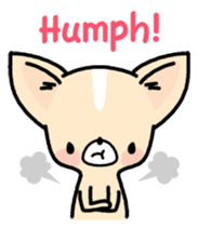 Tiny Lovely Chihuahua (English) sticker #2141920