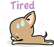 Tiny Lovely Chihuahua (English) sticker #2141924