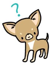 Tiny Lovely Chihuahua (English) sticker #2141929