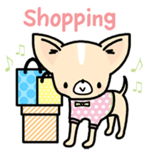 Tiny Lovely Chihuahua (English) sticker #2141939