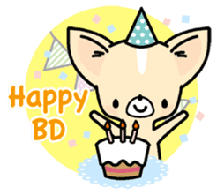 Tiny Lovely Chihuahua (English) sticker #2141943