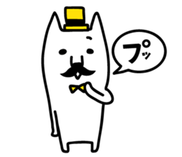 Beard cat sticker #2142274