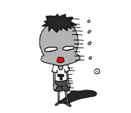 Cheeky younger brother T sticker #2142459