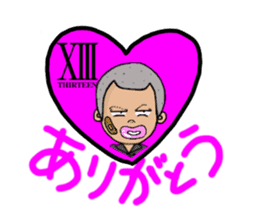 THIRTEEN JAPAN BAD BOY Sticker vol.2 sticker #2142507