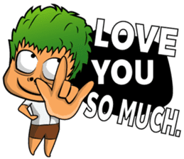 Funny Boy (English .Ver) sticker #2143115