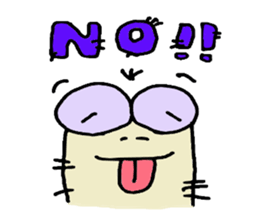 of the hairy caterpillar kemutin sticker #2143545