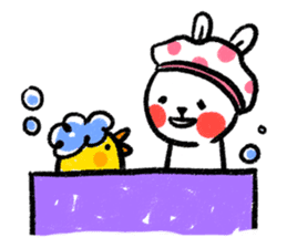 Lazy Rabbit & Mr.Chu sticker #2143592